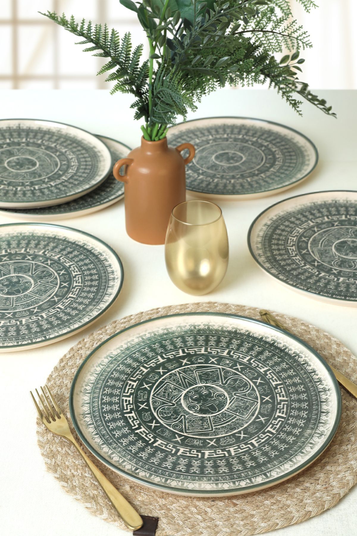 KERAMİKA MAYA NORDİC SER. TABAĞI 28 CM 6 AD. 20788