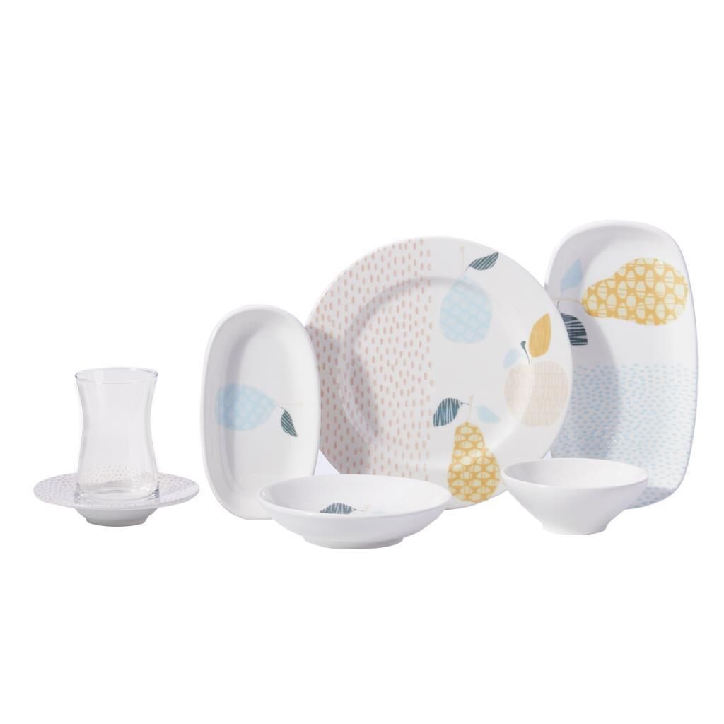 KORKMAZ A8718 DOĞA COLL.26 PRÇ KAHVALTI TAKIMI