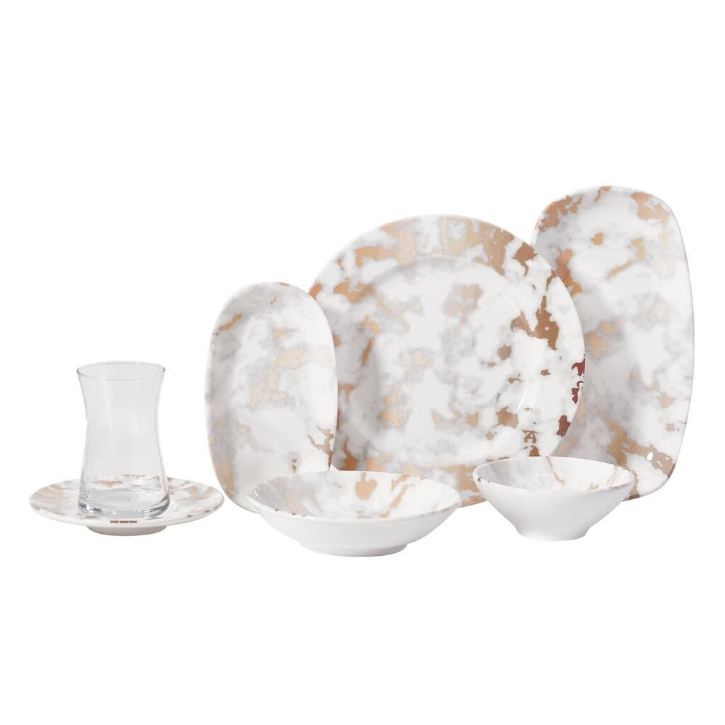 KORKMAZ A8745 DOĞA COLL.26 PRÇ KAHVALTI TAKIMI