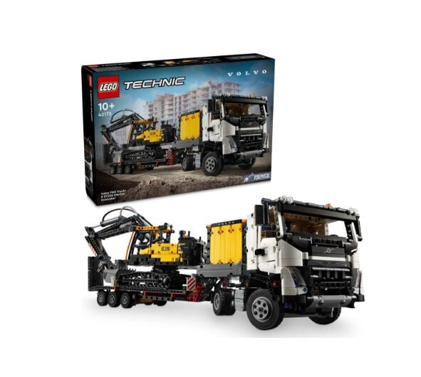 LEGO TECHNİC VOLVO FMX KAMYON VE ELKT EKSKAVATÖR