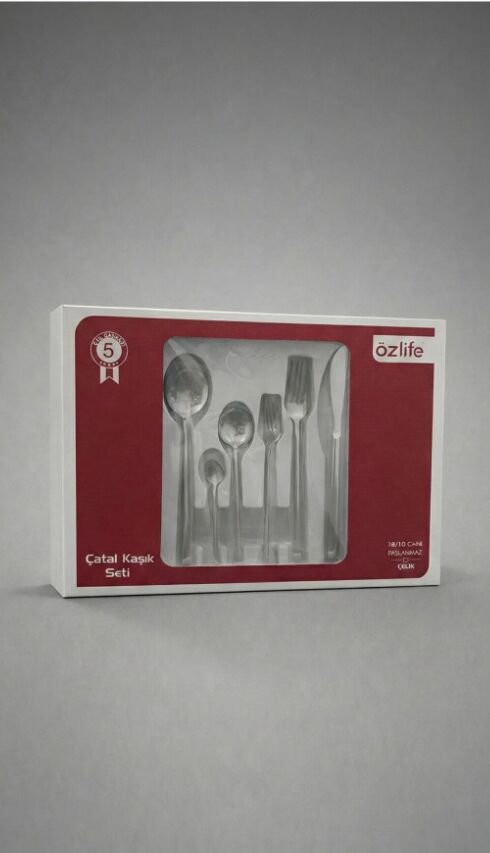 ÖZLİFE 4142 ÇATAL KAŞIK SETİ-36 PRÇ