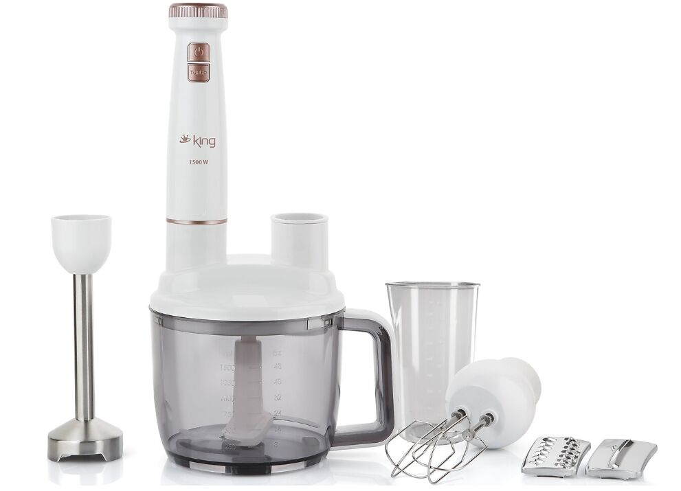 KİNG KKB973 BODİE KOMPLE BLENDER SETİ-KIRMIZI