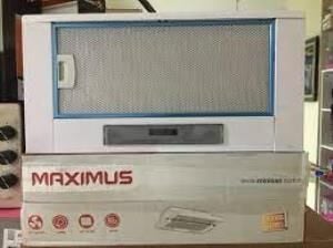 MAXİMUS ÇİFT MOTORLU ASPİRATÖR-BEYAZ