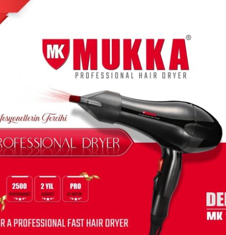 MUKKA MK 9001 DELUX SAÇ KURUTMA MAKİNESİ