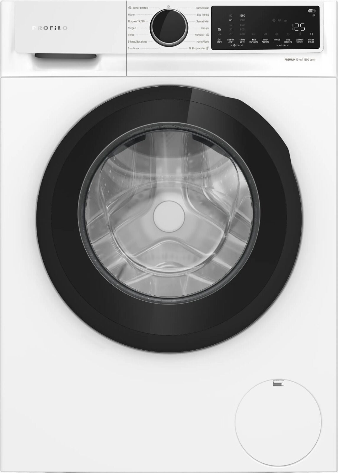 PROFİLO CGK252Z0TR ÇAMAŞIR MAKİNESİ-1200 DEV-10 KG