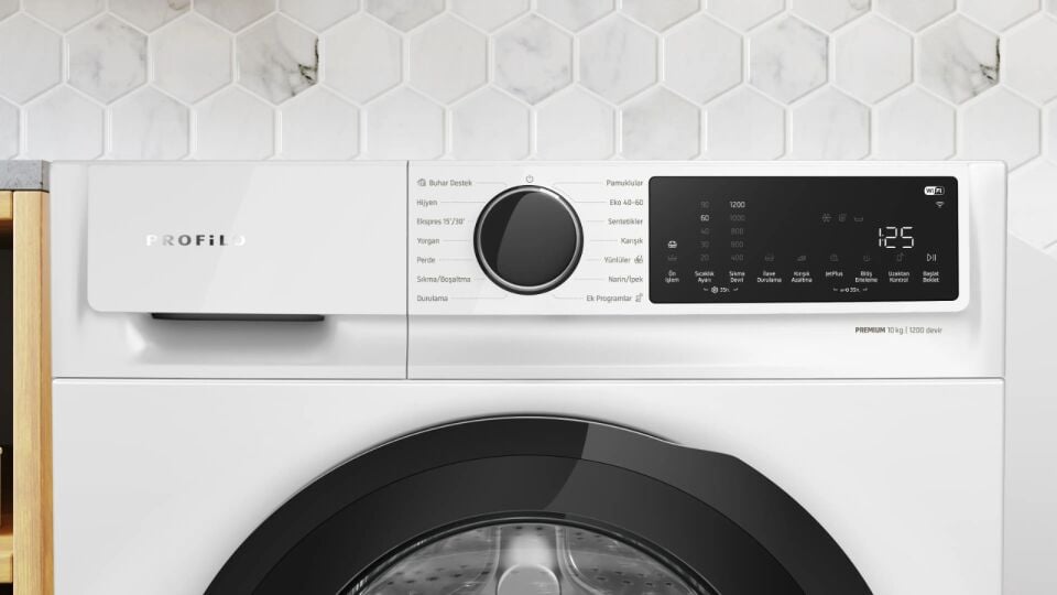PROFİLO CGK252Z0TR ÇAMAŞIR MAKİNESİ-1200 DEV-10 KG