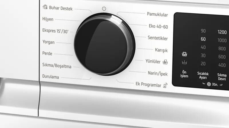 PROFİLO CGK252Z0TR ÇAMAŞIR MAKİNESİ-1200 DEV-10 KG