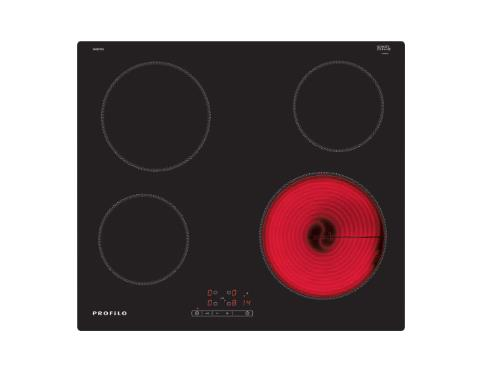 PROFİLO OR06ET011 ANKASTRE SİYAH CAM OCAK-ELEKTRİK