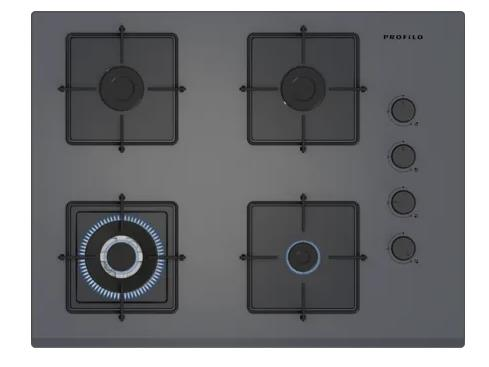 PROFİLO OE37H9P10D ANKASTRE GRİ CAM OCAK- DG Lİ