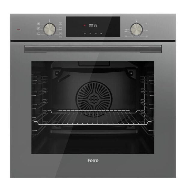 FERRE QMS63CPR GRİ ANKASTRE FIRIN