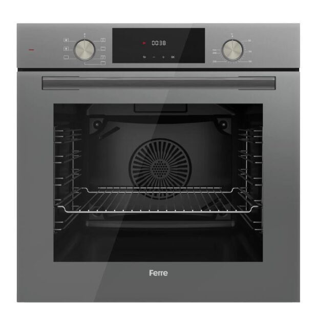FERRE QMS63CPR GRİ ANKASTRE FIRIN