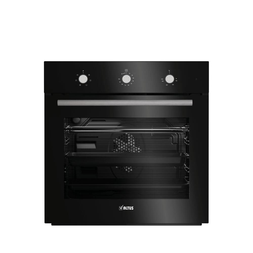 ALTUS 133 B  CAM ANKASTRE FIRIN-SİYAH