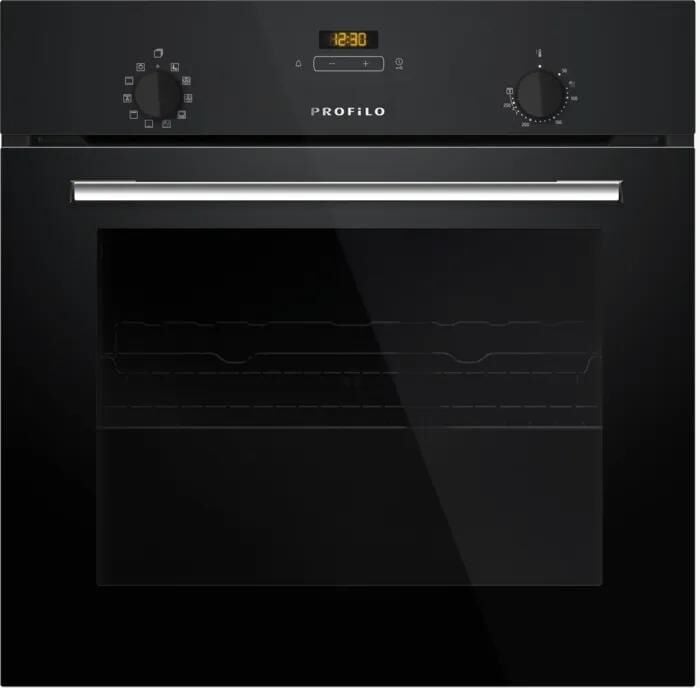 PROFİLO ELİT SİYAH CAM ANKASTRE SET ( FRMA234S + OE36K6P10D + DVK6J360 )