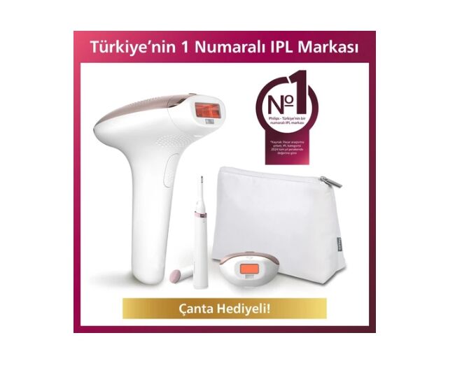 PHİLİPS BRI921-00 IPL LAZER EPİLASYON+ÇANTA