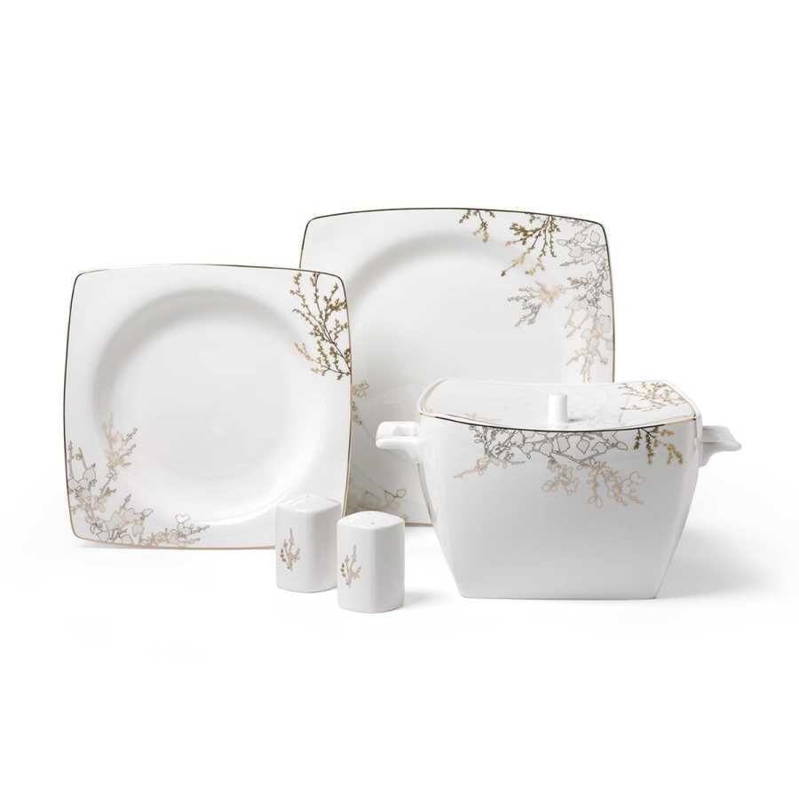 KORKMAZ A8428 BONE SEL.60 P YEMEK TAKIMI (KARE)