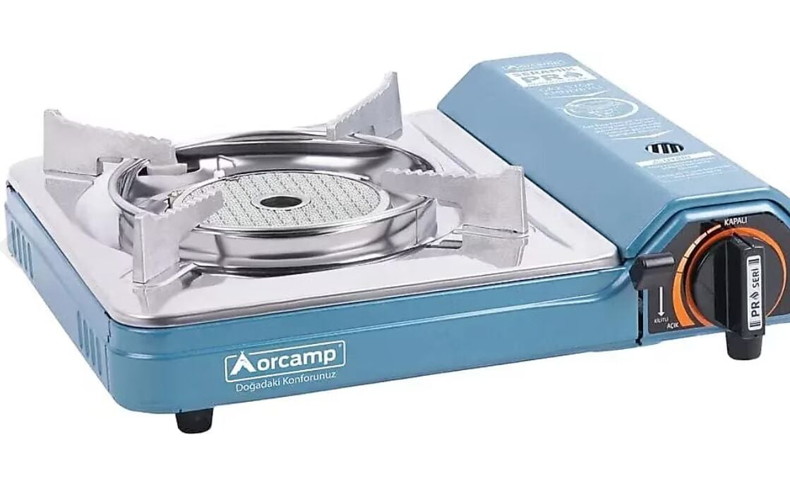 ORCAMP MAVİ CK-508 TEKLİ PORTATİF OCAK
