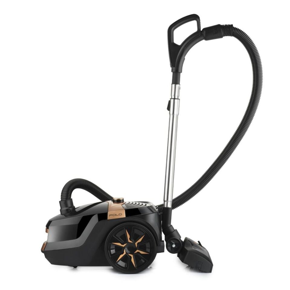 STİLEVS POLO YATIK ELEKTRİKLİ SÜPÜRGE-SİYAH/BAKIR