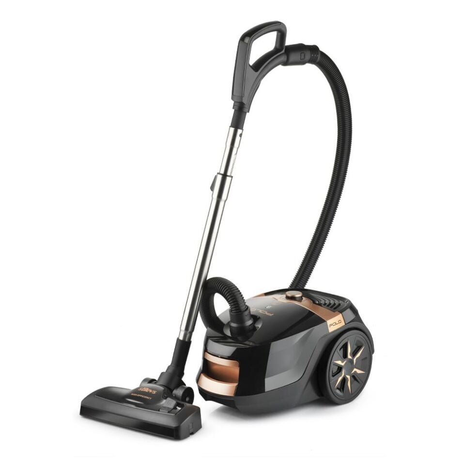 STİLEVS POLO YATIK ELEKTRİKLİ SÜPÜRGE-SİYAH/BAKIR