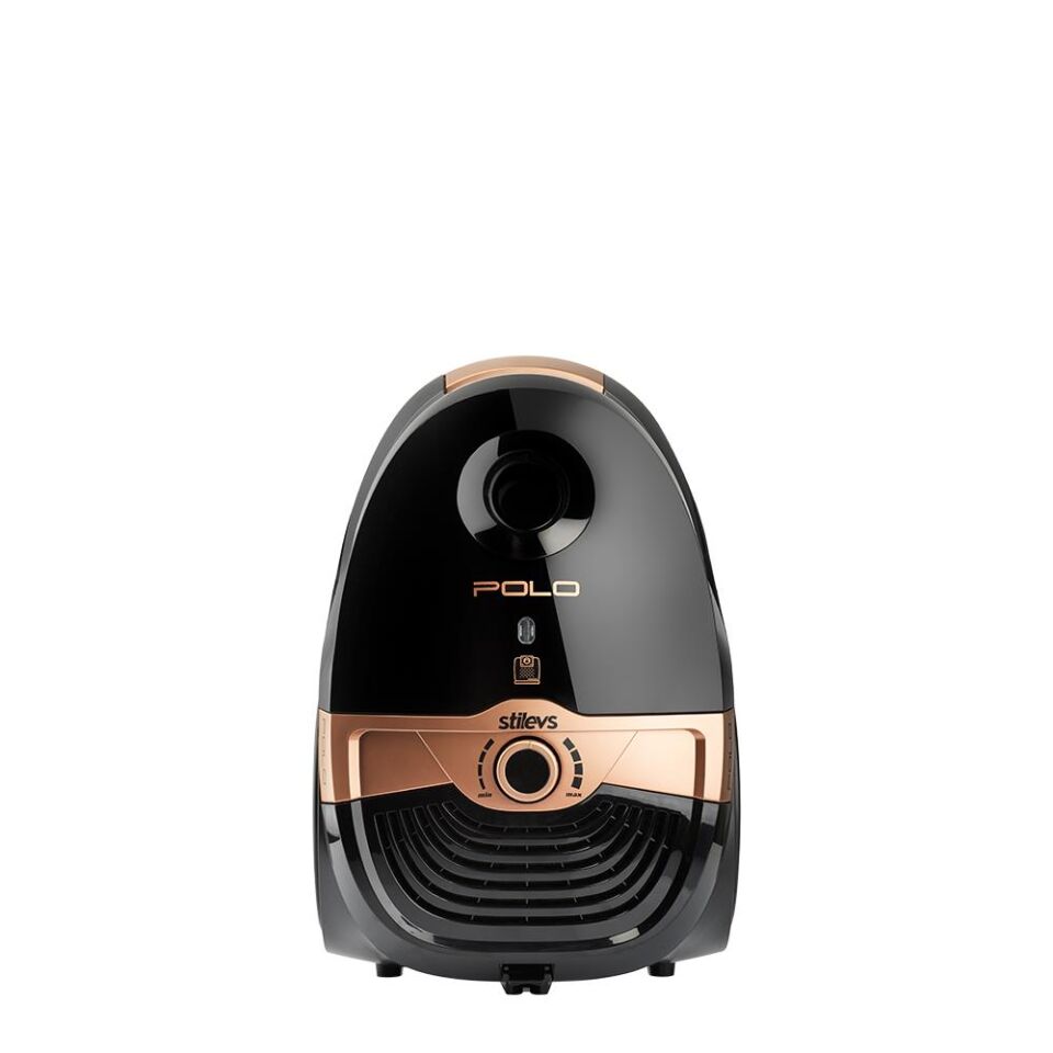 STİLEVS POLO YATIK ELEKTRİKLİ SÜPÜRGE-SİYAH/BAKIR