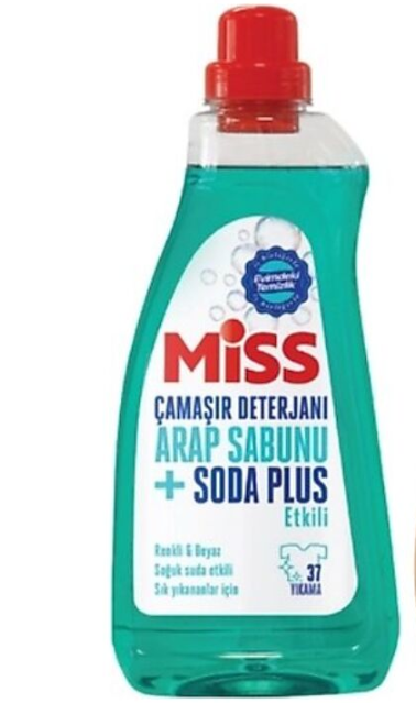 MİSS ÇAMAŞIR DET. ARAP SAB.VE SODA ET.1500 ML*6
