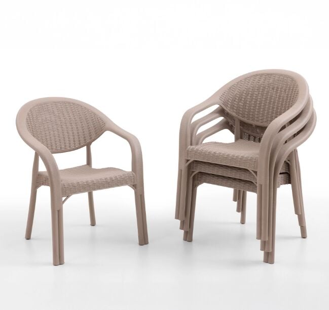 SEÇİL BAMBOO PLASTİK SANDALYE