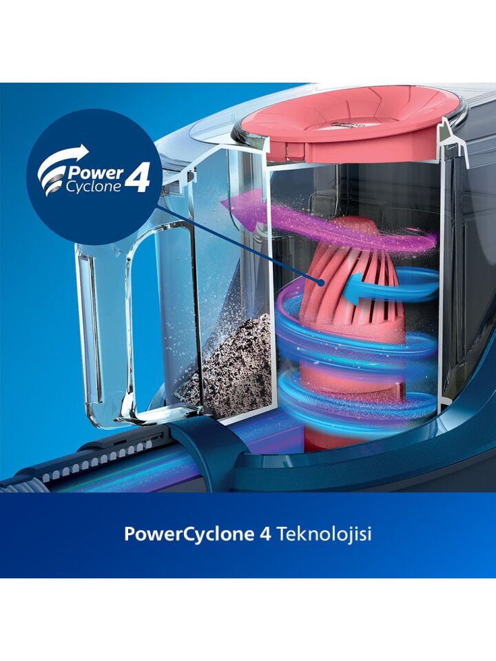 PHİLİPS XB2123/09 TORBASIZ ELEKTRİKLİ SÜPÜRGE