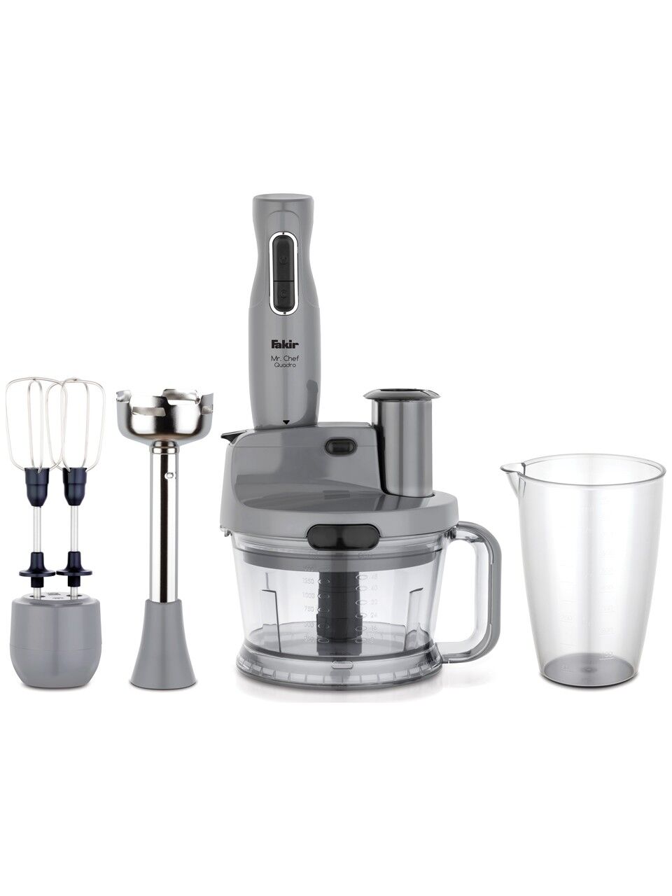 FAKİR MR.CHEF QUDRA STABMİXER BLENDER SET-GRİ