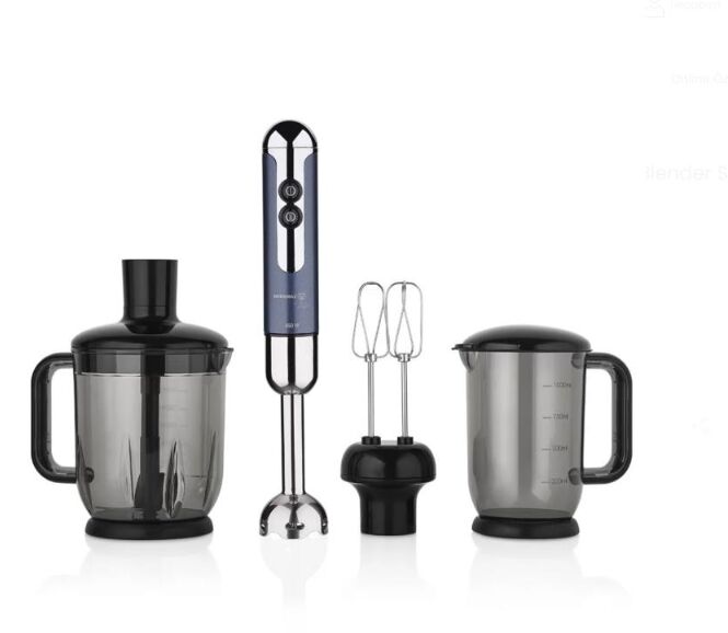KORKMAZ A447-13 MİA MEGA BLENDER SET AZURA-KROM