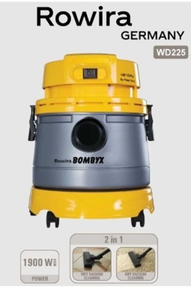 ROWİRA WD-225 ELEKTRİKLİ SÜPÜRGE