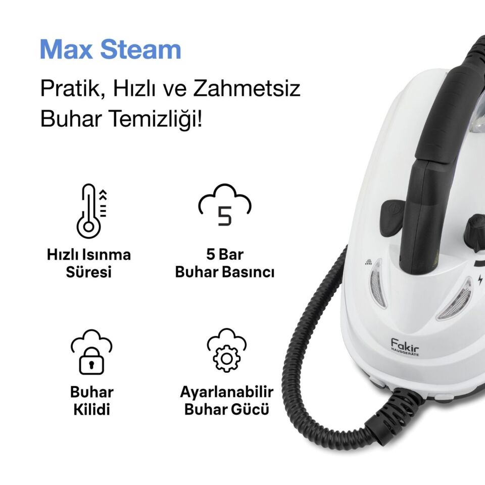 FAKİR MAX STEAM BUHARLI TEMİZLEYİCİ