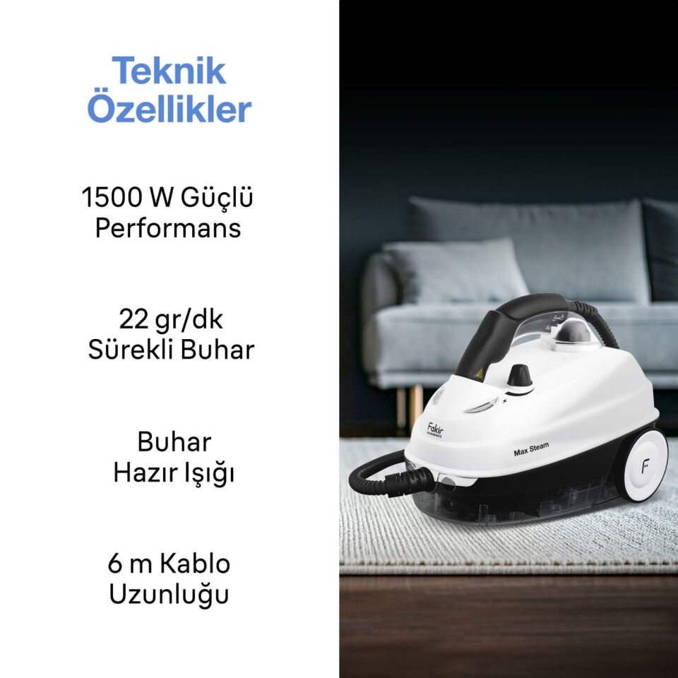 FAKİR MAX STEAM BUHARLI TEMİZLEYİCİ