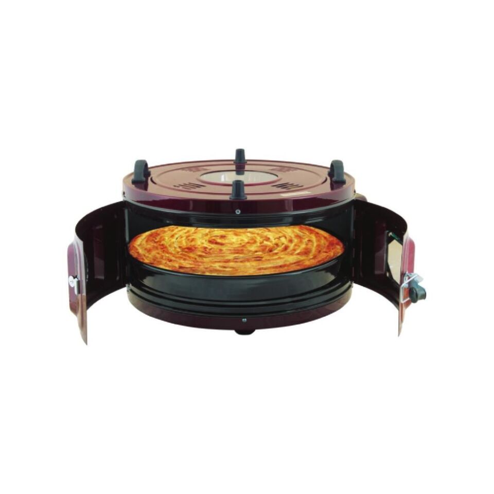 YILDIZ TEKLİ ALM YUVARLAK  FIRIN-TERMOSTATLI