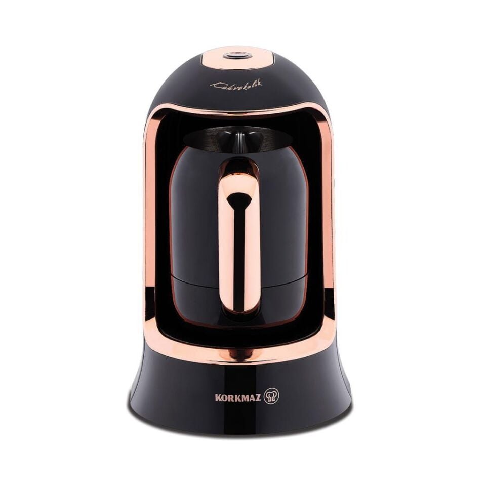 KORKMAZ A860-09 KAHVEKOLİK  KAHVE MAKİNESİ SİYAH R