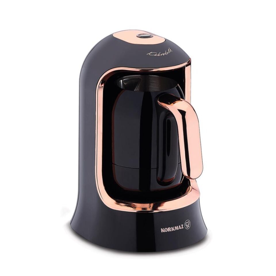 KORKMAZ A860-09 KAHVEKOLİK  KAHVE MAKİNESİ SİYAH R