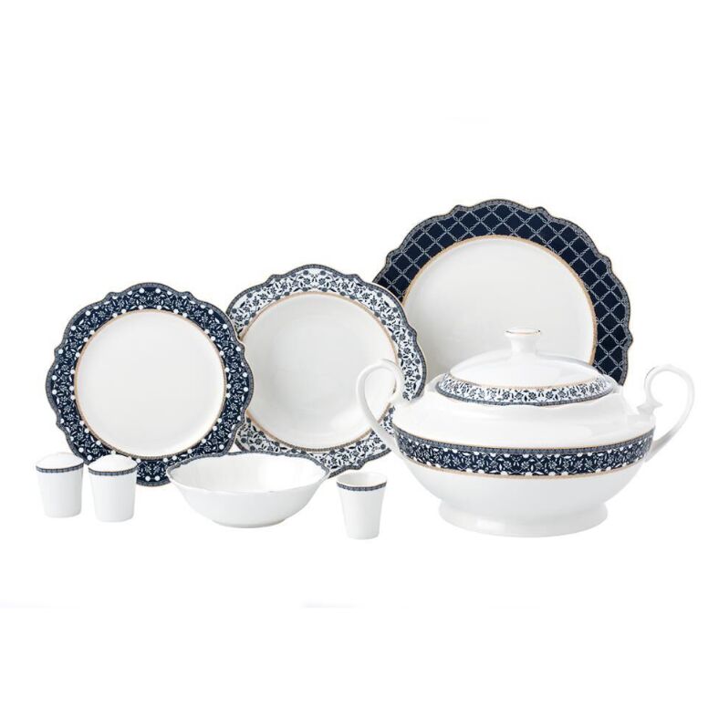 KORKMAZ A8245 ELİZA COLL.60 PRÇ YEMEK TAKIMI