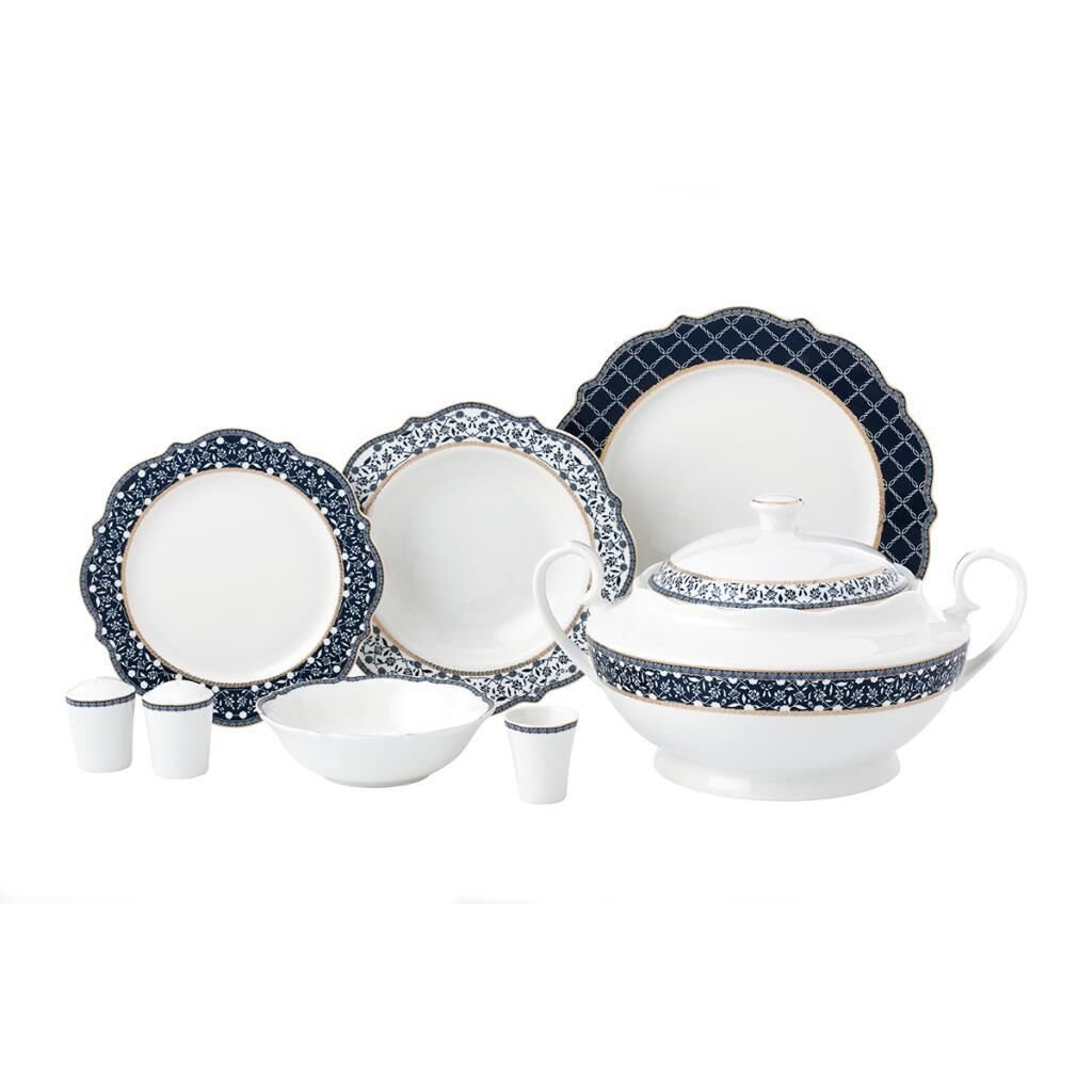 KORKMAZ A8245 ELİZA COLL.60 PRÇ YEMEK TAKIMI