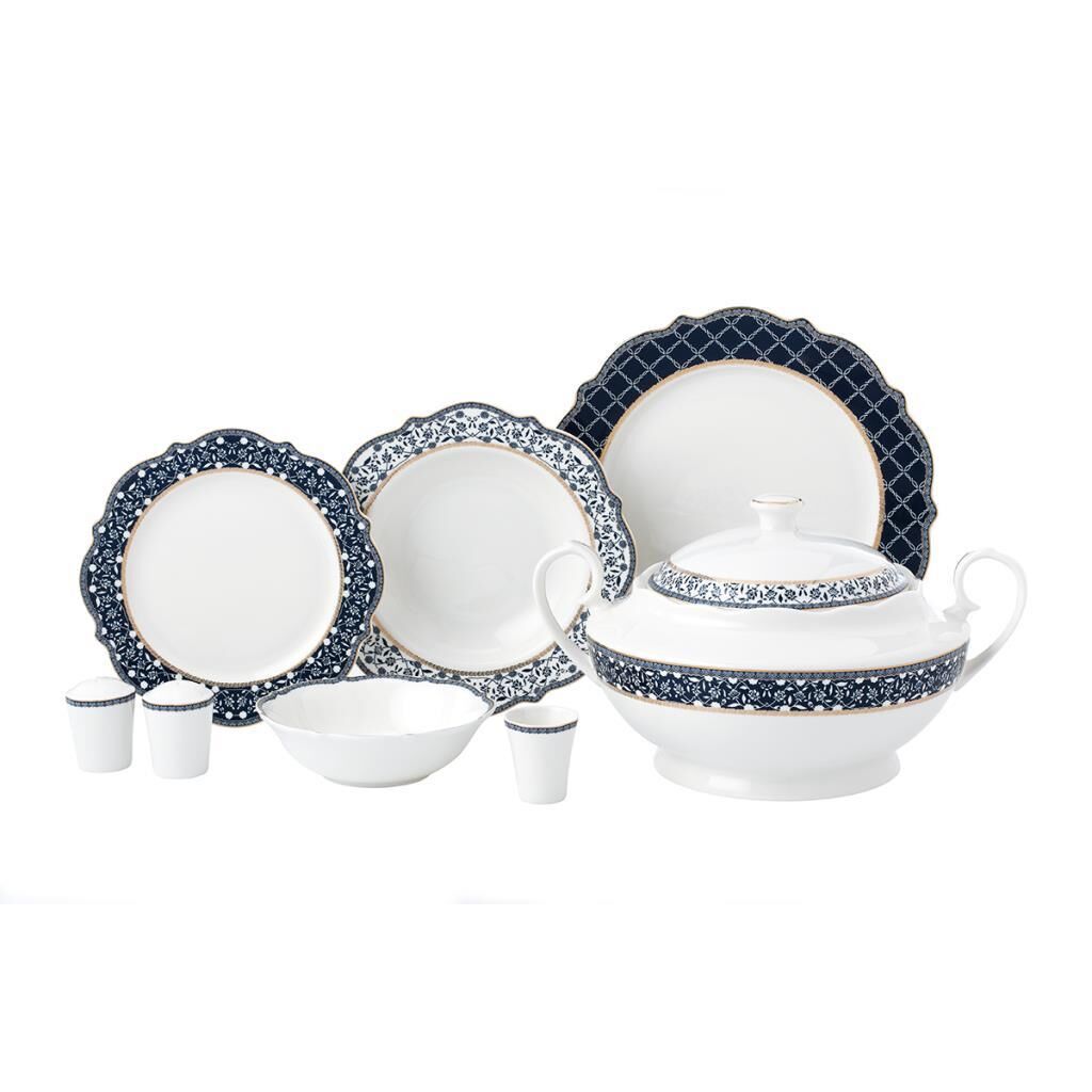 KORKMAZ A8245 ELİZA COLL.60 PRÇ YEMEK TAKIMI