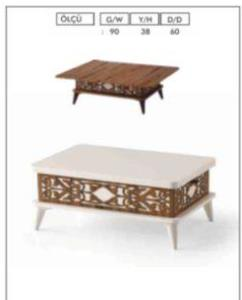 SEÇİL YAKAMOZ ORTA AKILLI SEHPA