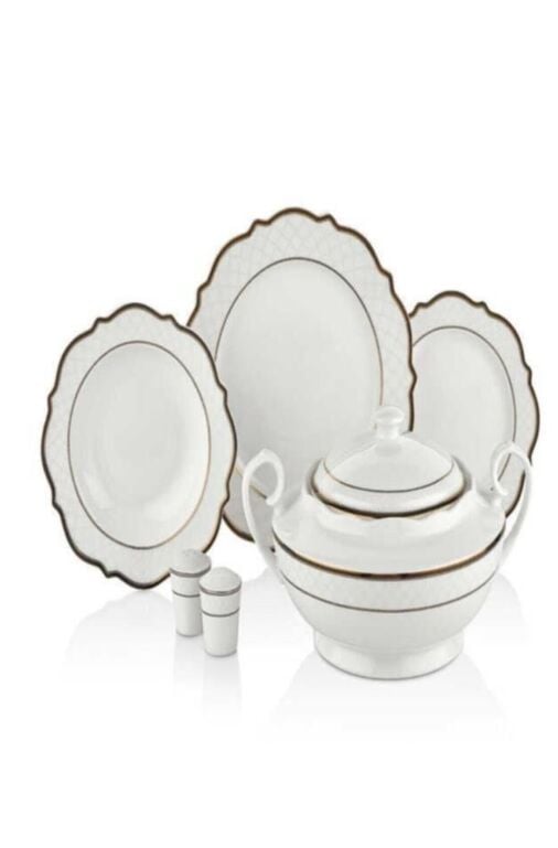 KORKMAZ A8240 ELİZA COLL.60 PRÇ YEMEK TAKIMI