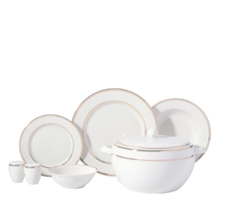 KORKMAZ A8361 PERLA COLL.60 P YEMEK TAKIMI