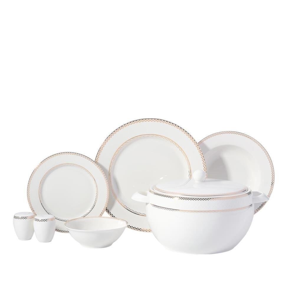 KORKMAZ A8361 PERLA COLL.60 P YEMEK TAKIMI