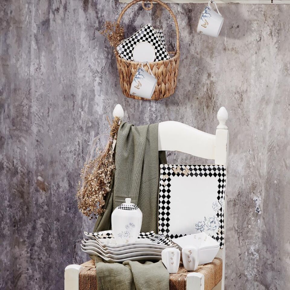 KORKMAZ A8573 LİNK COLL.28 P KAHVALTI TAKIMI(KARE)