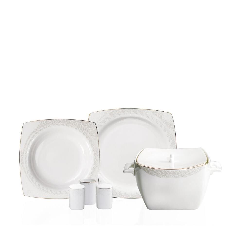 KORKMAZ A8451 BONE SEL.60 P YEMEK TAKIMI (KARE)