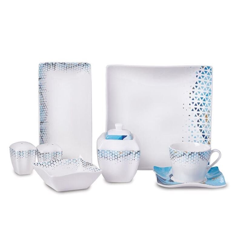 KORKMAZ A8572 LİNK COLL.28 P KAHVALTI TAKIMI(KARE)