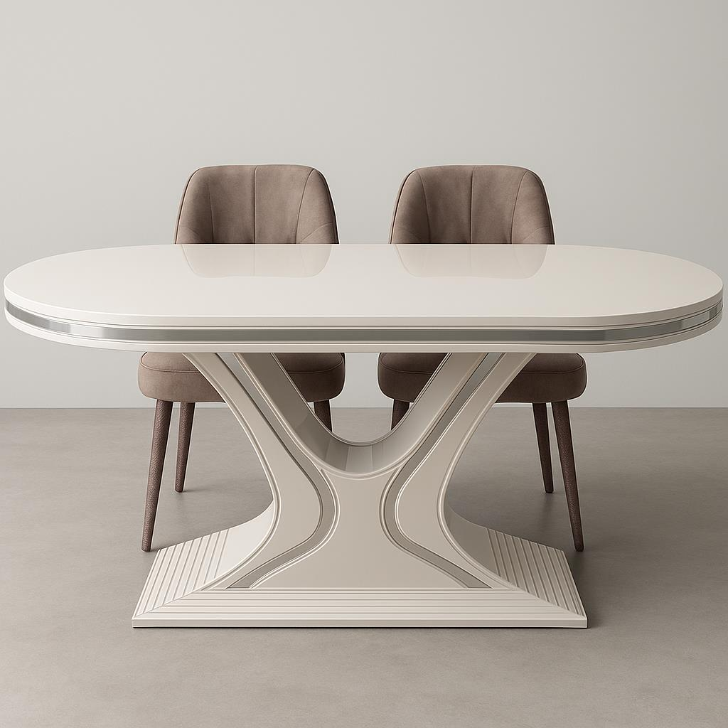 SEÇİL BOHEM  YEMEK MASASI - 6 LI SANDALYE