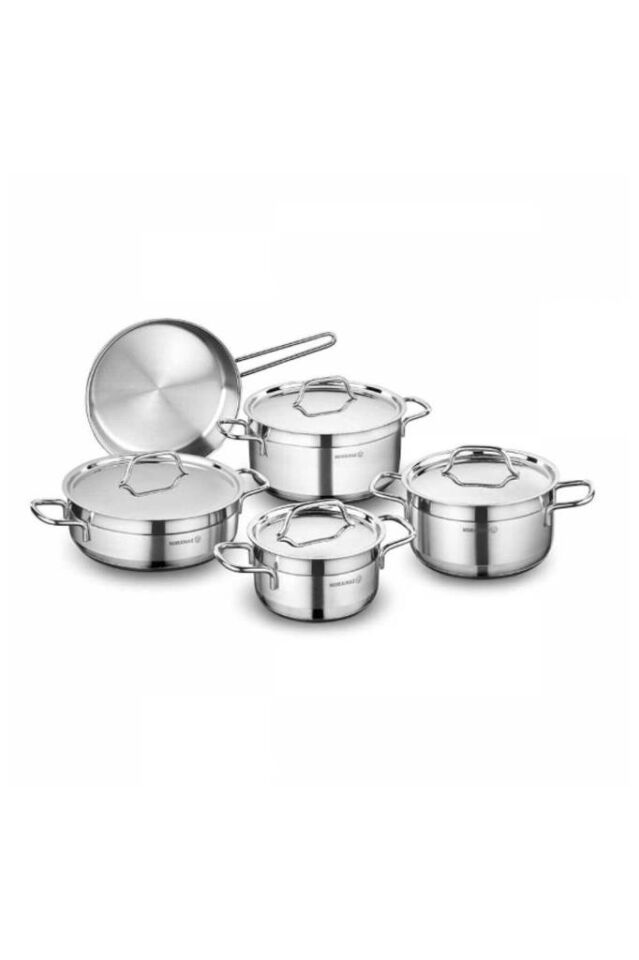 KORKMAZ A1660 ALFA TENCERE SETİ 9 PARÇA