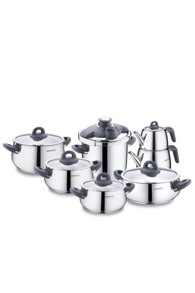 KORKMAZ A1756-3 BELLA FÜME 14 PRC HİPER SET