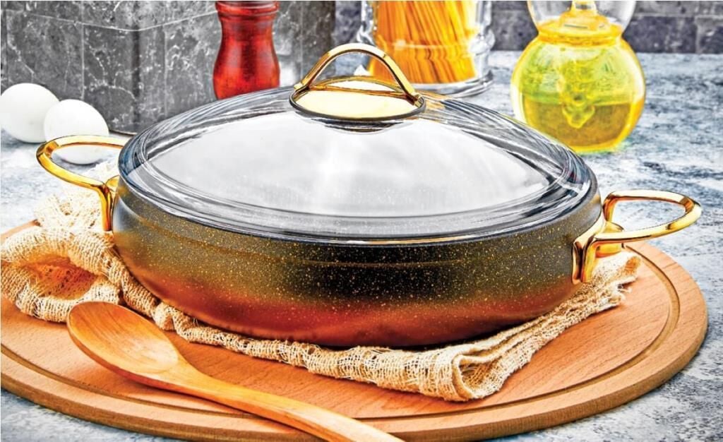 ÖZLİFE 656 RODİ 26 CM K.YARIK TENC. GOLD SAP-SİYAH