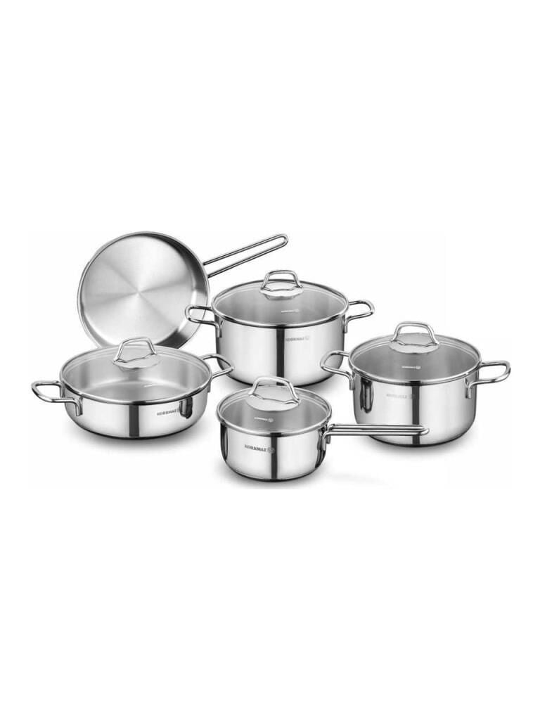 KORKMAZ A1609 PERLA TENCERE SETİ 5 Lİ