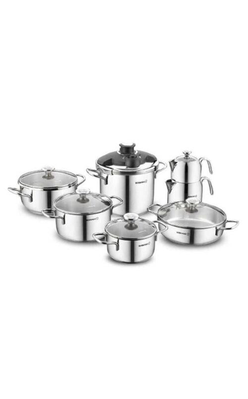 KORKMAZ A1709 ALİA 14  PARÇA HİPER SET